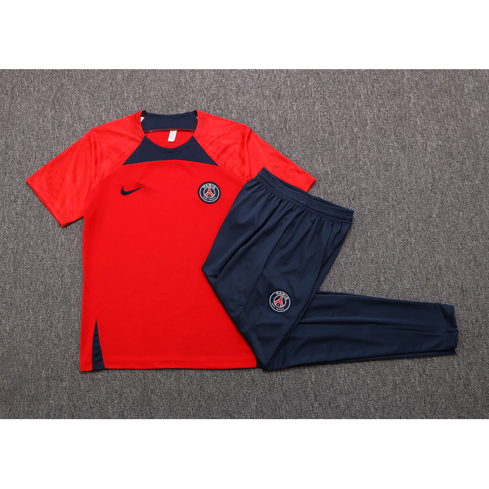 Chandal del Paris Saint-Germain Manga Corta 2022-2023 Rojo
